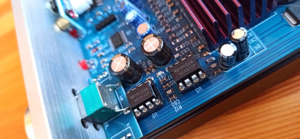 стандартные ОУ 5532 в усилителе FX Audio FX502SPro